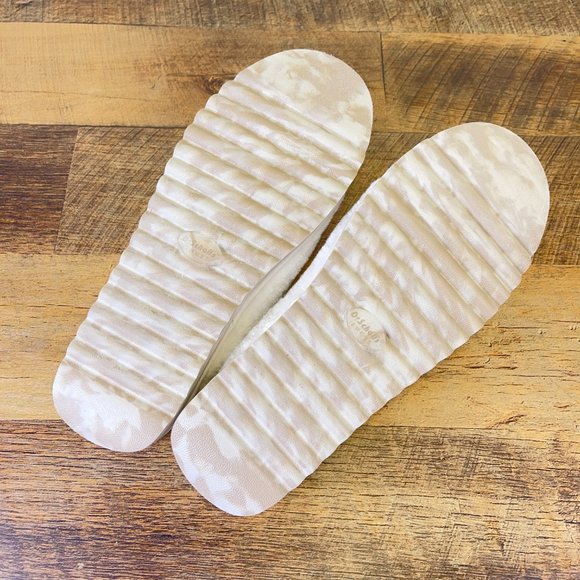 Dr. Scholl's Shoes Women's Staycay OG Slipper Tofu White Faux Fur Size 8 - Picture 7 of 12